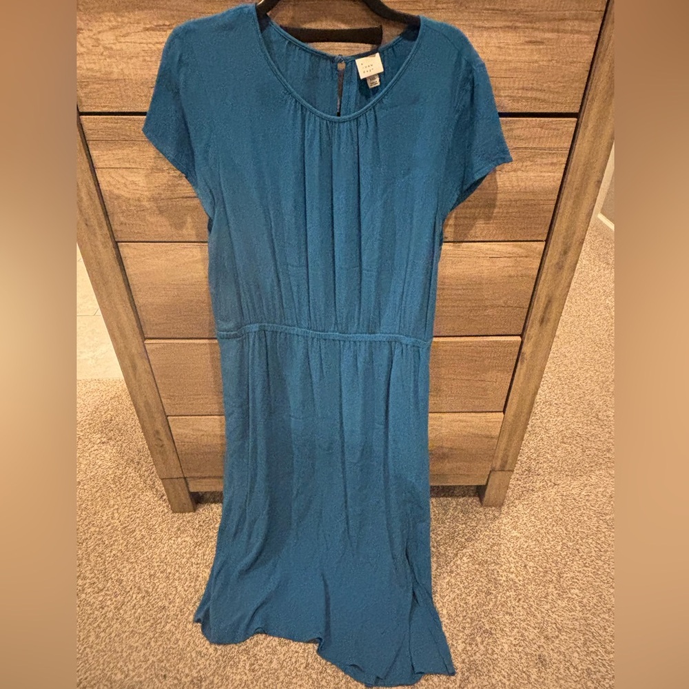 a new day Blue Midi Dress